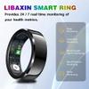 2025 Smart Ring with Air Gesture Control,Heart Rate&Sleep Monitor -Stylish Fitness Ring for Men&Women,IP68 Waterproof,Activity Tracker Records Steps Distance,Compatible with Android&iOS (Black, 10#) view 3