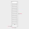 CD Storage Holder, 40-Slot Natural Bamboo CD & DVD Storage Rack with Copper Handle, Desktop CD Organizer Box DVD Display Shelf for Home Office, 6.1 X 7.5 X 26.8 Inch view 2