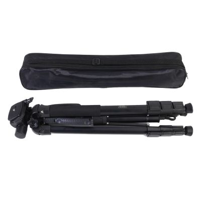 Lightweight Aluminum Alloy Camera Tripod and Monopod, Long Lasting and Stable with Smooth Rotation for Pro DSLR, Mirrorless Camera, Smartphone, and Fill Light