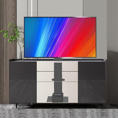 KYTGFH TV Motorized Lift,Tv Lift Mechanism with Remote for Large Screen 32-70 Inch TVs,Can Be Hidden in The Cabinet,Holds Up to 60kg/132lbs TV Mount