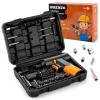 Wrenzo Kids Tool Set, Kids Tool Box, Small Drill, 32pcs Real Toolbox for Child, Drill Set with Charger & Portable Case, Educational DIY Toys for Boys & Girls view 1