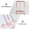 balacoo 1set Elegant Wrought Iron Phone Racks Stylish Tablet Holders for Use and Portable Design for Easy Access and Display view 3