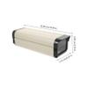 Lurrose Outdoor Camera Rain Cover Box Sturdy Aluminum Alloy Camera Housing Box view 2