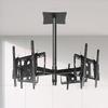 KYTGFH Four Sided Ceiling TV Mount Bracket,Tilt and Rotatable,Fit Most 32-55 Inch LCD Flat Screen and Curved TVs,Up to 330 Lbs TV Mount view 1