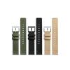 AMYEH Khaki Canvas Watch band 18mm 19mm 20mm 22mm Quick Release Wristband for Military Replacement Watchband(Khaki 2,20mm) view 2
