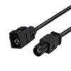 Connector 1PC Fakra Male Plug to Female Connector A/B/C/D/E/F/G/H/I/K/Z Pigtail Cable RG174 15CM for gp/s TV Black/White(Fakra A-JK,100CM) view 1