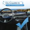 Coleya 2024 2025 2026 Sonata Screen Protector for Hyundai Sonata (Dual 12.3Inch Display) (S/SEL/SEL Sport/N Line/Blue/Limited), 9H Tempered Glass 2026 2025 Sonata Hybrid Accessories HD Transparent view 2