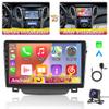 9" Double Din Car Radio for Hyundai I30 GD 2012 2013 2014 2015 2016 2017, 4+64G Touchscreen Car Stereo with Wireless Carplay Android Auto FM Radio GPS Bluetooth AHD Backupcamera&MIC Split Screen view 2