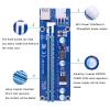 100PCS VER 006C PCI-E Riser Card PCIE 1x to 16x Extender Adapter 100CM 60CM USB 3.0 Cable SATA to 6Pin Power Cord for GPU(0.6M) view 4