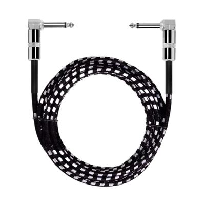 bodateng 6.35mm Guitar Cable, 1/4 Inch Instrument Cable- Noise fr;/ee and Super Durable Guitar Chord- Cord for Bass, Electric Guitar(5 m)