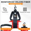 Extension Cord Holder Organizer 3 in 1 Multifunction, 4 PCS Heavy Duty Storage Straps with Carrying Handle and Grommet Fit Extension Cords, Cables, Ropes, Garden Water Hoses Carrying and Hanging view 2