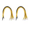 AMSOH 6Pin Connector Server Power Supply Cable PCIe Express for Antminer S9 S9I Z9 for P3 P5 Support Miner PSU Cable(2pcs) view 1