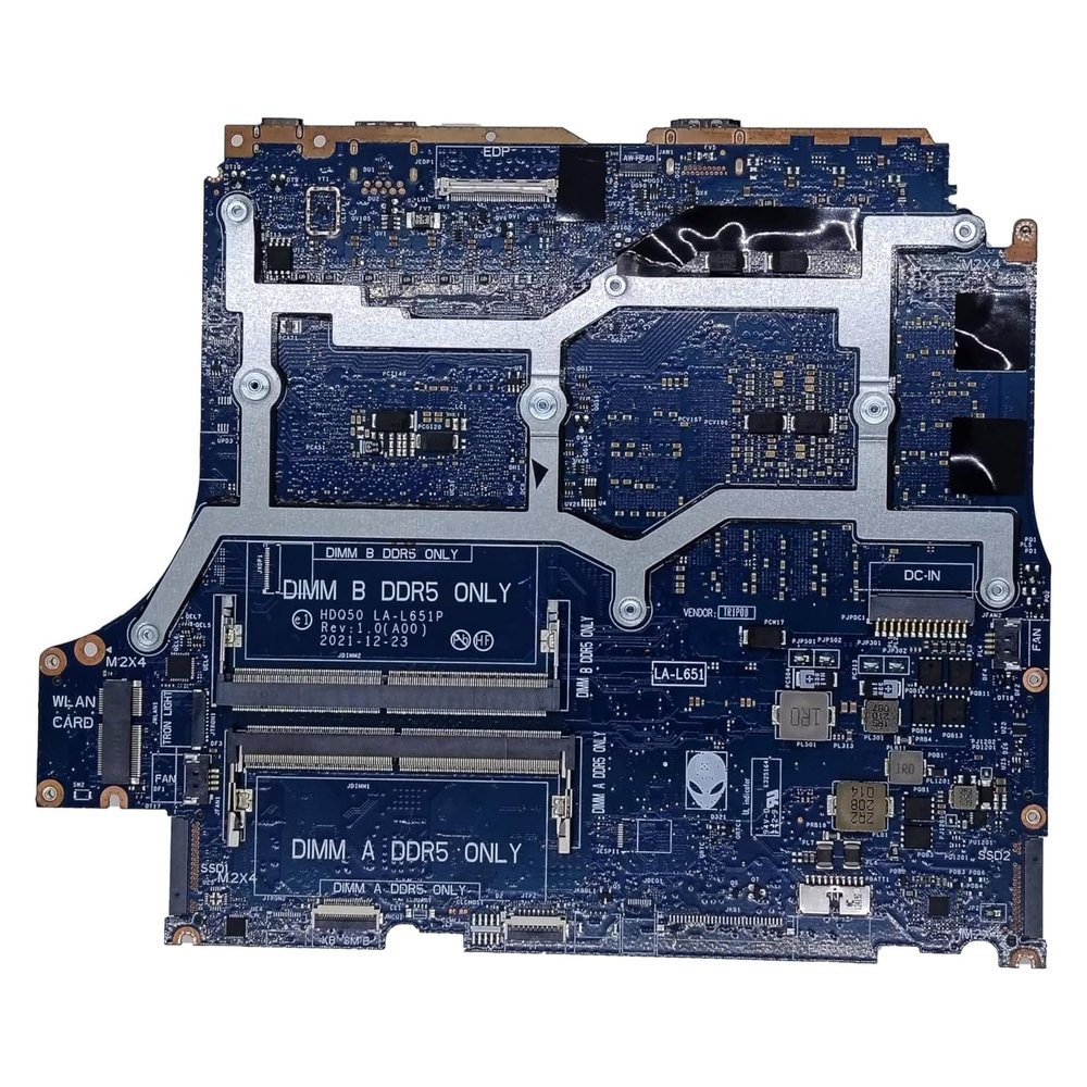 0PJFJG PJFJG Replacement for Dell Alienware M15 R7 Laptop Motherboard HDQ50 LA-L651P System Board CPU Mainboard i7-12700H Processor RTX 3070 Ti 8GB