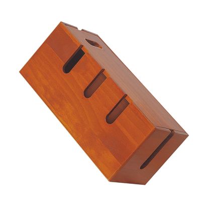 Uonlytech Power Cord Box Rustic Organizer for Desk Multi-Functional Storage for and Cords Space-Saving for