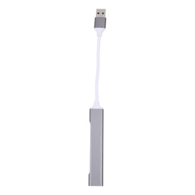 DOITOOL USB Hub Aluminum Alloy Port Data Extension Adapter for Laptop Compact USB Splitter Efficient Heat Dissipation for Connecting Keyboard Mouse
