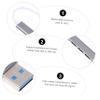 DOITOOL USB Hub Aluminum Alloy Port Data Extension Adapter for Laptop Compact USB Splitter Efficient Heat Dissipation for Connecting Keyboard Mouse view 3