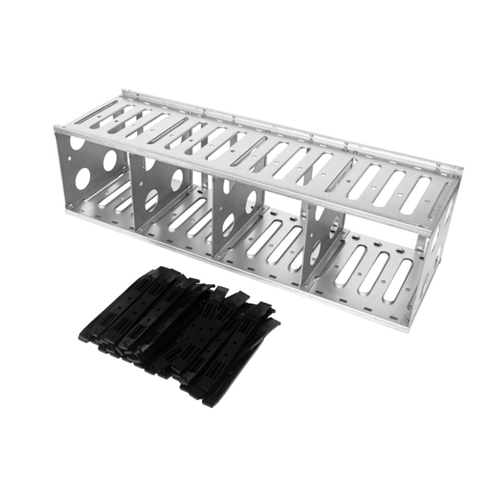 CHICAMPERA 1set Multi-Layer Hard Disk Rack Shockproof External Hard Drive Cage Easy Installation Design for