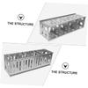 CHICAMPERA 1set Multi-Layer Hard Disk Rack Shockproof External Hard Drive Cage Easy Installation Design for view 2
