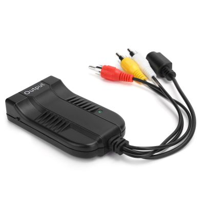 SVIDEO HDMI Converter Adapter High Resolution Support 720P 1080P Plug and Play for TV VHS VCR