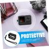 Homoyoyo 1set Silicone Protective Case Action Camera Cover Accurate Position Comfortable Lanyard and Scratch Resistance for Outdoor Enthusiasts view 2
