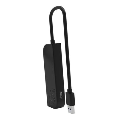 TEHAUX 1pc USB Multifunction Hub Compact Port Splitter Adapter for Laptop and Desktop Portable Expansion Adapter for Mouse Keyboard and USB Drive Use