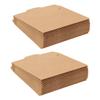 BESPORTBLE 100pcs Kraft Paper Cd Bag Envelopes Handles Legal Brown Paper Sleeves for Cd Dvd Storage Folder for Holiday Envelopes view 1