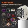 deloDIY Smart Watches for Men,1.43" HD Touch Screen,Fitness Tracker Running Watch,Heart Rate/Sleep Monitor,Fitness Smart Watch,Bluetooth,NFC,Compatible with iOS Android,Smart Watch view 4