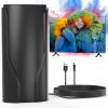 TV Antenna 2026 Antenna for Smart TV Receive Stable and Large Number of Channels Outdoor Antenna with Hooks Digital Antenna for Smart tv Indoor Outdoor Antenna Supports 4K 8K 1080p view 1