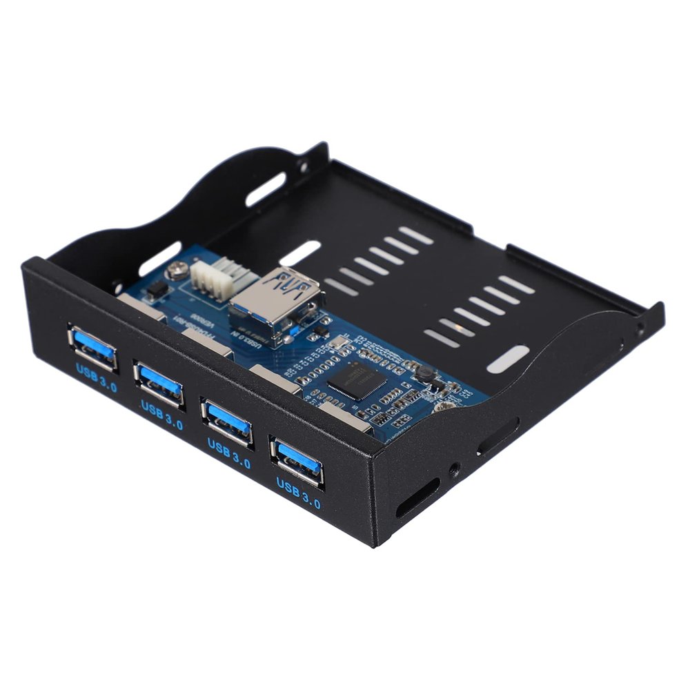 balacoo USB Front Panel Multi-Functional Accessory Ports for Computer Chassis Easy Installation Backward Compatible USB Devices Upgrade for Old Systems
