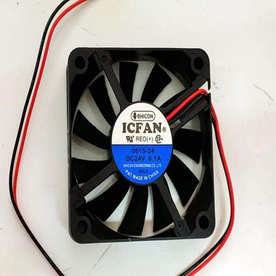 0615-24 24V 0.10A 6cm Chassis Cooling Fan 60X60X15MM