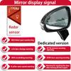 for Mercedes Benz MB EQS V297 liftback X296 SUV 2022-2025 Active Blind Spot Assist Detection Monitoring BSA BSM BSD System Side Mirror Rear Sensor Radar Plug and Play (77Ghz, V297 liftback) view 4