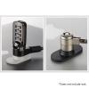 QIEIEI Tablet Laptop Lock with Security Lock Base Laptop Tablet Anti-Theft Lock Hole for Pad Tablets Notebook view 3