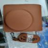 Mtlavishness Portable Instant Camera Bag Retro Style PU Leather Carrying Case for Mini 99 with Adjustable Shoulder Strap Comfortable Hassle Transportation Lightweight Water (Brown) view 2