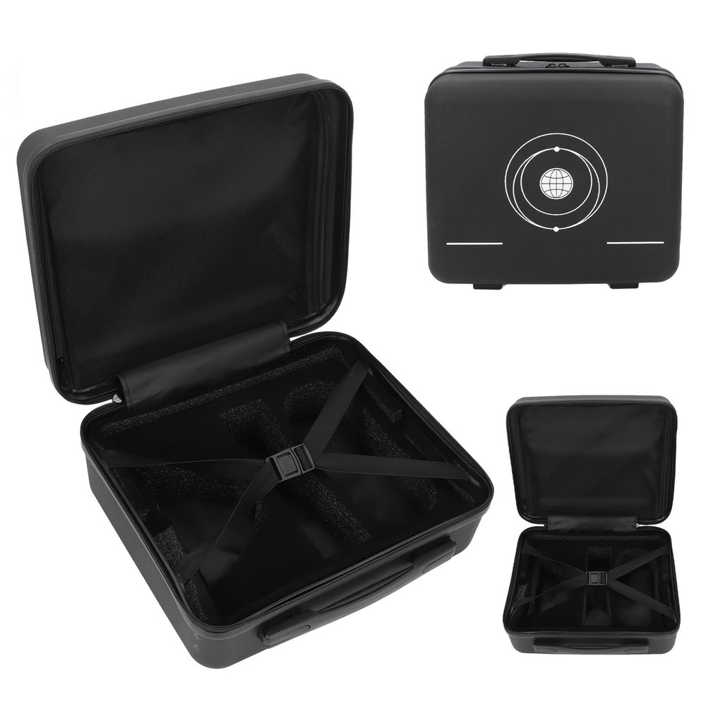 for Mini Satellite Travel Case - Nylon Hard Shell with Shock Absorbing Foam Interior - Ideal for Outdoor Camping RV Travel - Portable and Protective Carrying Bag