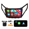 [2G 64G] Android Car Stereo FM Radio Carplay Android Auto 9" Touchscreen Headunit Media Player with Backup Camera for Hyundai Azera 2014 2015 2016 2017 2018 view 1