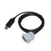 KUIQEO FENG GUO FT232RL CHIP USB to RS232 D-SUB 15-PIN DB15 Female Adapter Serial Communication Cable Compatible with The ELPRO Temperature and Humidity S/ENS&ORS(1.8M) view 2