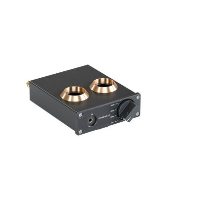 Phono Preamplifier for Turntable Phonograph Preamplifier Mini Stereo Audio HiFi Tube Amplifier Box X2 Suitable for DIY(with Power Supply)