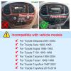 4+64G Car Stereo for Toyota 4Runner 2003-2009 Camry 2002-2006 Highlander 2001-2007 RAV4 2001-2005, 7" Touchscreen Android 13 Car Radio with CarPlay Android Auto GPS Navi SWC FM DSP WiFi Bluetooth Mic view 3
