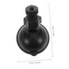 Mini Cup Mount for Dash Cam Compact Design for Easy Installation Vehicles Car Camera Holder Strong Adhesion for Use view 2