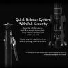 YC Onion Pineta Pro Carbon Fiber Monopod with Pedal Base, Lightweight Travel Monopod Light Stand with Quick Release Plate for Sony Canon Nikon Fuji DSLR Cameras, Gimbal and etc Max Load 11lb/5Kg view 2