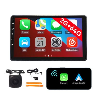 [2G 64G] Android Car Stereo FM Radio Carplay Android Auto 9" Touchscreen Headunit Media Player with Backup Camera for Kia Ceed 2010 2011 2012