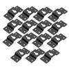 KALLORY 30pcs Iron Speaker Hanger Plate Surround Sound Box Hook Audio Speaker Hook Hanger Accessories Connector view 1