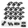 KALLORY 30pcs Iron Speaker Hanger Plate Surround Sound Box Hook Audio Speaker Hook Hanger Accessories Connector view 3