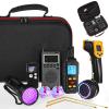 Dunzy 9 Pcs Ghost Hunting Equipment Set EMF Meter Voice Recorder UV Light view 1