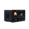 12V SA-1000 Tube preamplifier 4 Input 2 Output Headphone Amplifier high and Low Tone Adjustment Audio Amplifier with VU Meter view 1