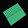 407Pcs Glow-in-The-Dark Wall Decals - Removable Self-Adhesive Dots for Kids Bedroom and Halloween Decor | Luminous Night Light Stickers for Ceiling and Walls,Home Decoration, Glow Stickers view 1