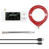 SI4732 Pocket Radio Receiver, 0.5-108MHz Mini Radio With 1.9" IPS Screen ESP32-S3 Control AM,FM,LSB,USB Mode Shortwave Radio Receiver(Red) view 2