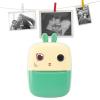 Gugxiom Kids Camera Instant Print, 1080P 80MP Kids Instant Print Cam Support PC Color Printing, Toddler HD Digital Video Cameras for Boys & Girls Age (Green) view 1