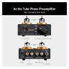 Phono Preamplifier for Turntable Phonograph Preamplifier Mini Stereo Audio HiFi Tube Amplifier Box X2 Suitable for DIY(with Power Supply) view 3