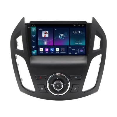 ASHOIH 9 Android 10 Car Stereo for Ford Transit 2014-2018, Touch Screen GPS Navigation with Wireless CarPlay, Android Auto, Mirror Link, DSP and Backup Camera(Size:Quad Core 1+16 G)